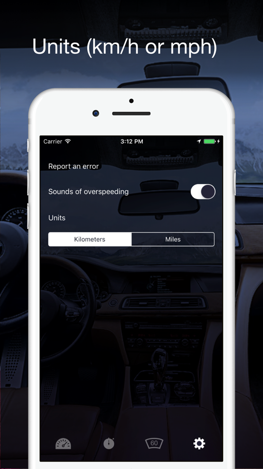 #5. Speedometer GPS: HUD, Car Speed Tracker, Mph Meter (iOS) By: Denis Prokopchuk