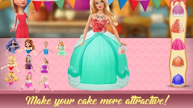 Doll Cake Maker Bakery Game 2017 screenshot-4