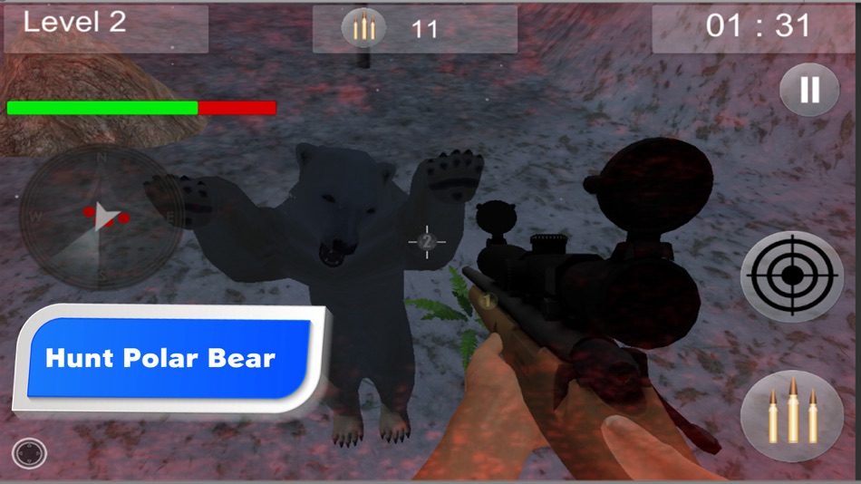 #4. Bear Hunter Sniper Challenge (iOS) 由: Mobitsolutions