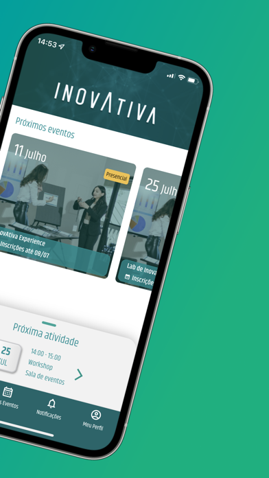 InovAtiva - Eventos e Conexões Screenshot