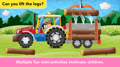 Amazing Kids Vehicles 1: Interactive Fire Truck 3D games screenshot 5