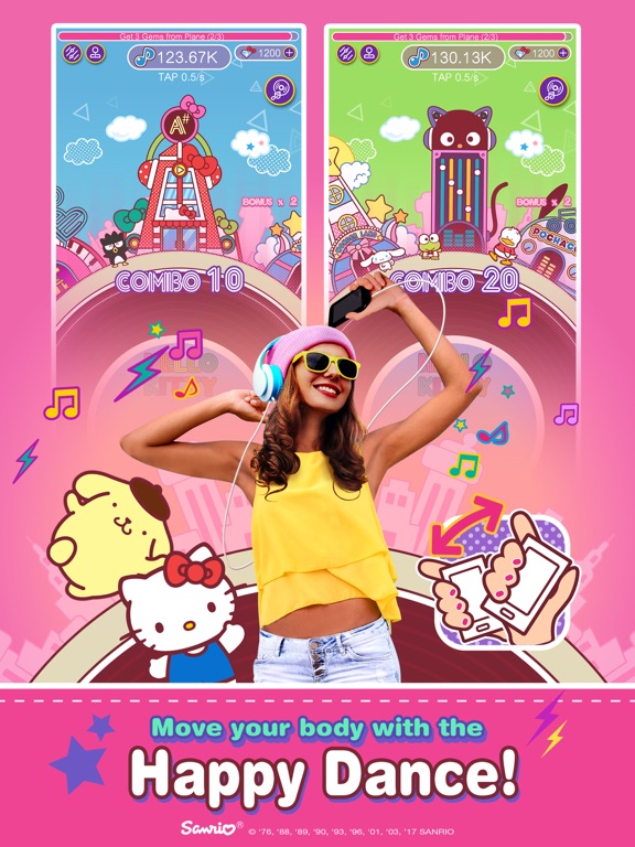 Hello Kitty Music Party - Kawaii and Cute! на iPad