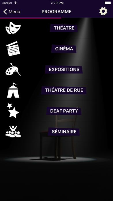 Screenshot #1 pour Festival Clin d'Oeil