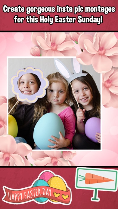 Screenshot #2 pour Easter Photo Frames Collage Editor