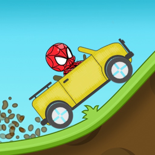 Superhero Car Racing - SpiderMan Version iOS App