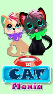 cat connect mania : the tom crush game for kids iphone screenshot 1