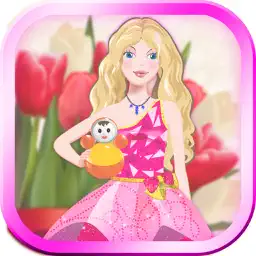 Princess Fantasy Doll Makeover Dress Up Girl Games app icon