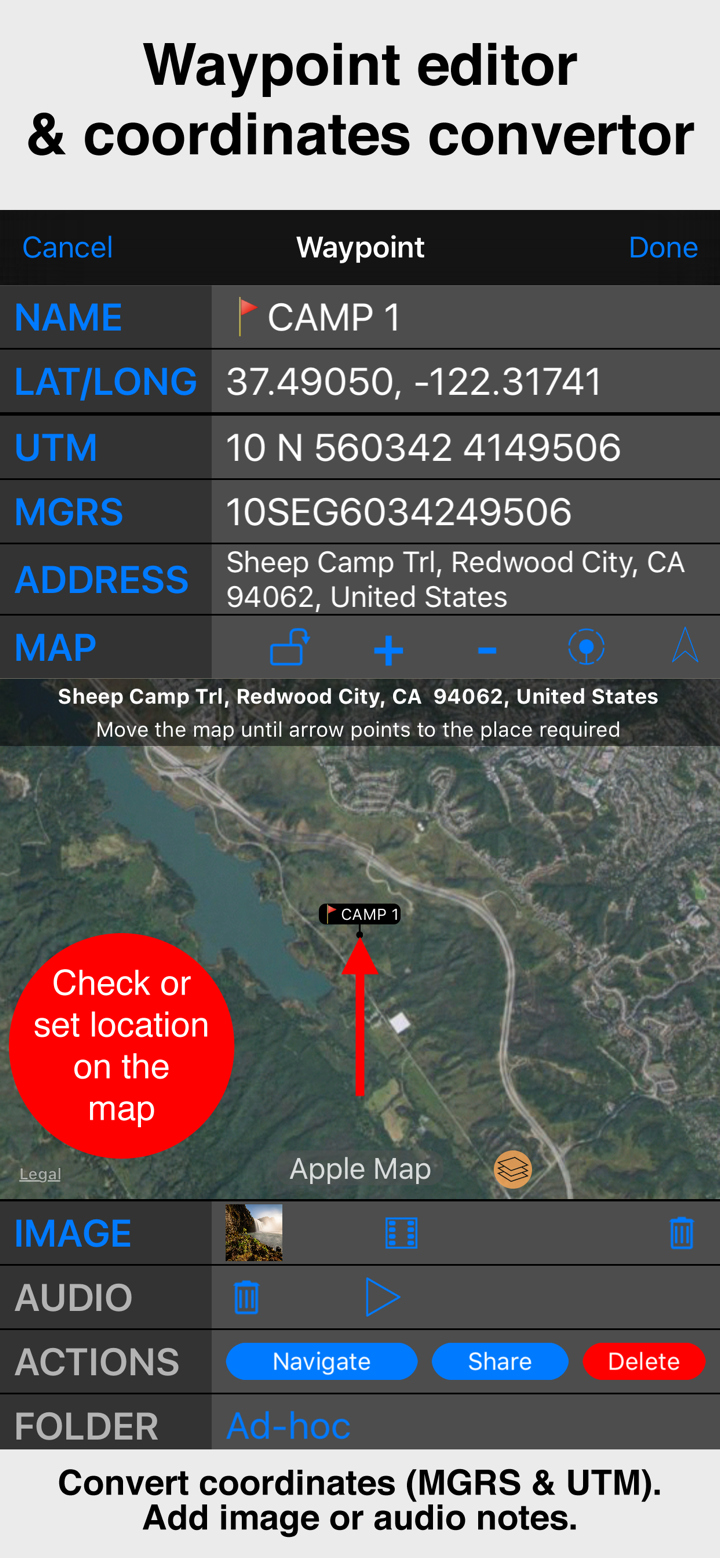 Compass 55. Map & GPS kit. screenshot 4