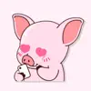 Similar Crazy Pink Pig Stickers Apps