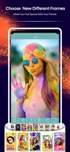 Holi Photo Frames screenshot #5 for iPhone