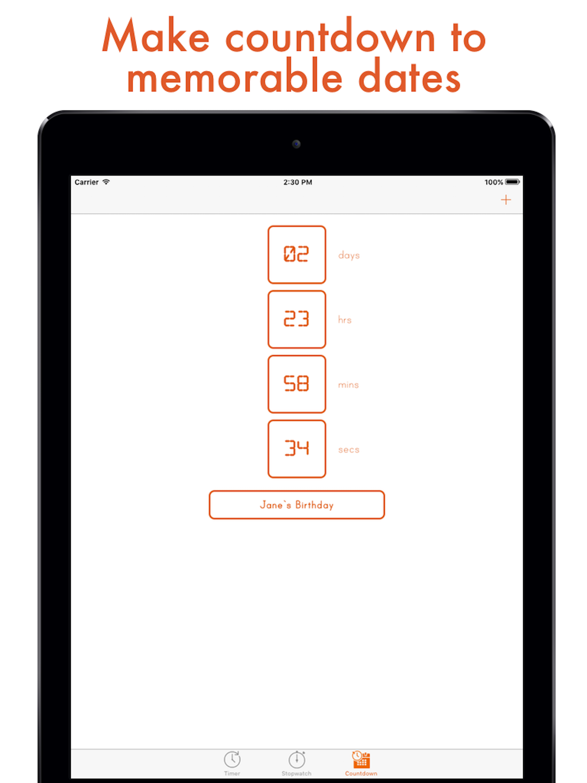 Chrono MAX - timer, stopwatch & countdown together