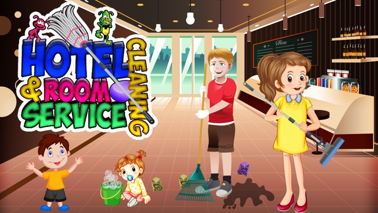 Hotel & Room Service Cleaning - Management Games