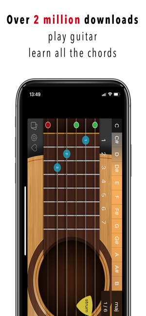 ‎Guitar Chords & Tabs Screenshot