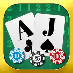 Blackjack Tracker - Easy card counting app icon