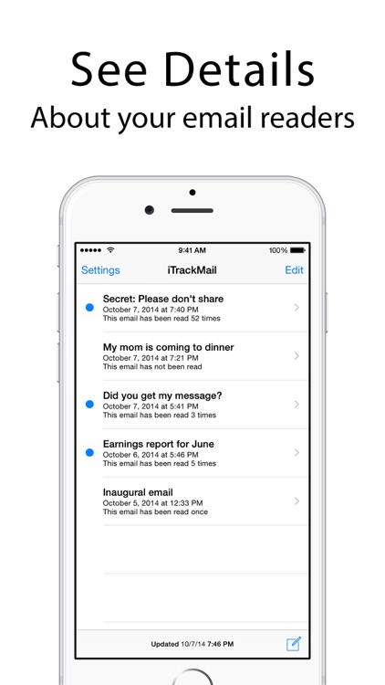 iTrackMail - Easy Email Tracking and Read Receipts