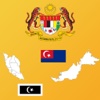 Malaysia State Maps and Flags