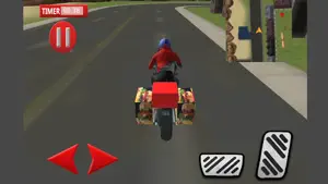 Fast food Motorcycle Delivery & Bike Rider Sim screenshot #4 for iPhone