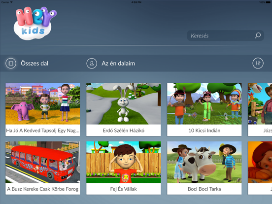 Screenshot #4 pour Gyerekdalok és Mondókák - HeyKids