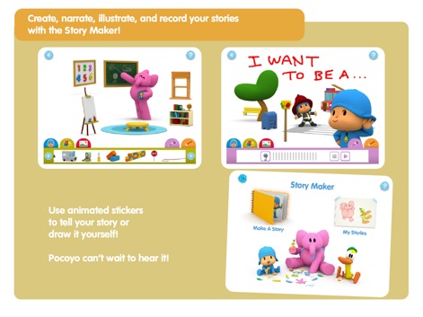 Pocoyo Playset - Community Helpers - Education App | MWM
