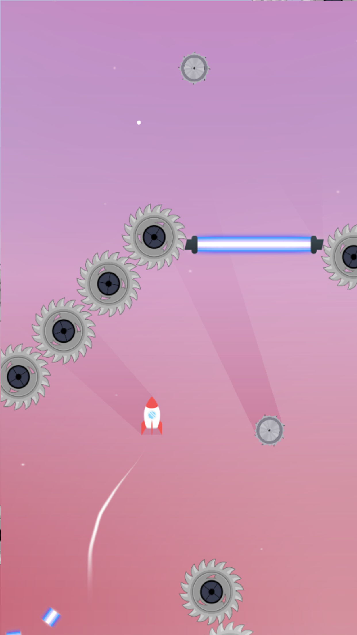 Paper Plane - Avoid Object & Don't Grind Saw Blade screenshot 4