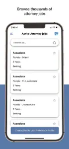 Attorney Jobs screenshot #2 for iPhone