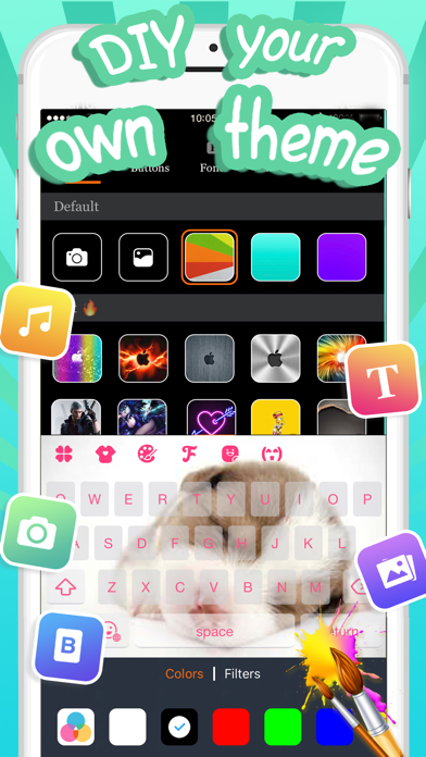Amor Keyboard Font screenshot 4