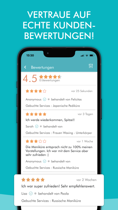 styletimer - Friseur & Beauty Screenshot