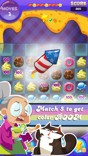 ‎Cake Crush - Match 3 Game Screenshot