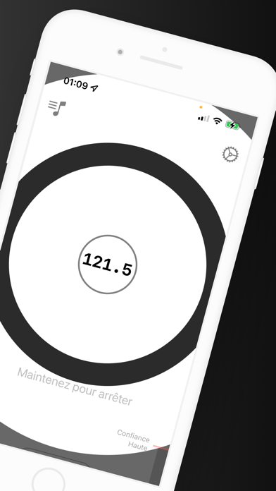 Screenshot #2 pour BPM Detector : Live Tempo