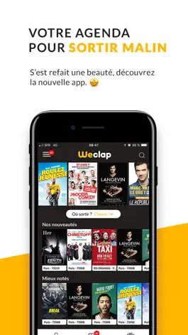 Game screenshot Weclap: Votre agenda sorties ! mod apk