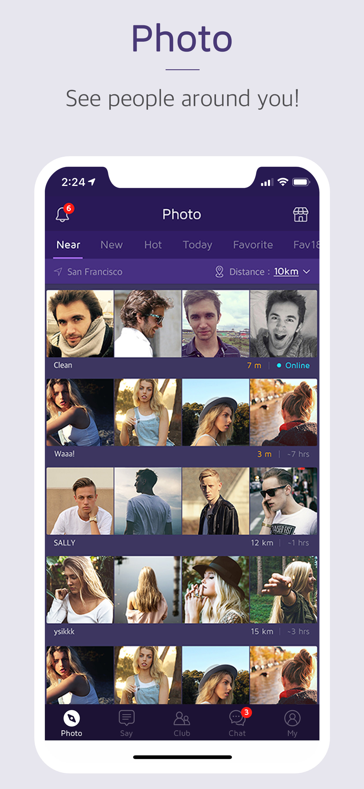 1km -New relationships, Groups