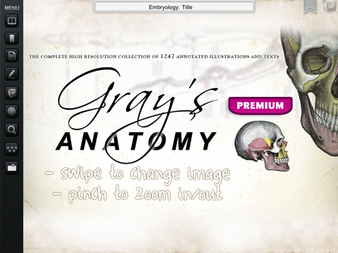 Screenshot #4 pour Grays Anatomy Premium for iPad