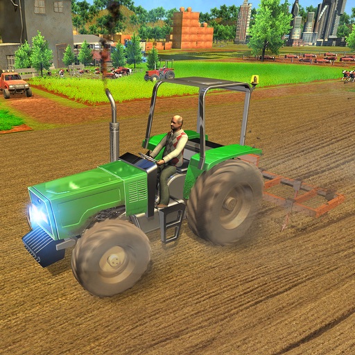 Tractor Farm Life Simulator 3D icon