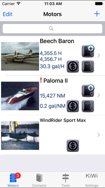Boat Manager : Cost Management & Log Book