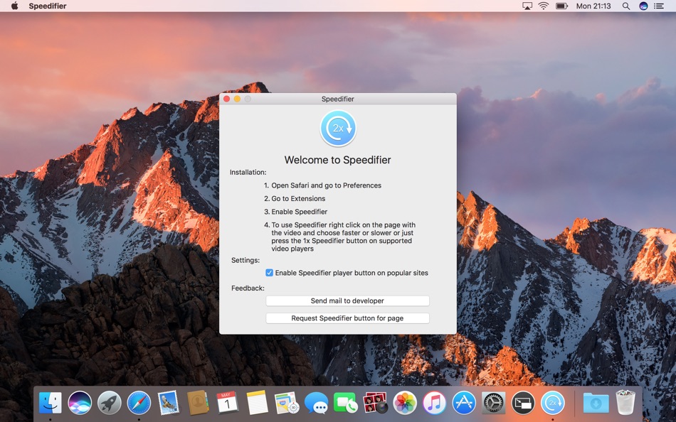 #1. Speedifier (macOS) Podle: Arno Appenzeller