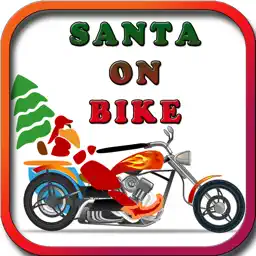 Santa Claus on Heavy Bike Adventure Simulator app icon