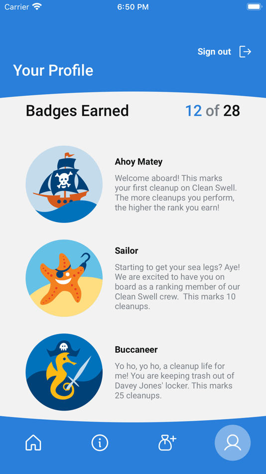 #8. Clean Swell (iOS) 由: Ocean Conservancy