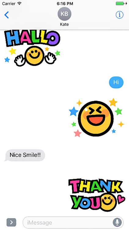 Smiley face Sticker 1