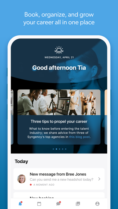 Agency Talent Screenshot