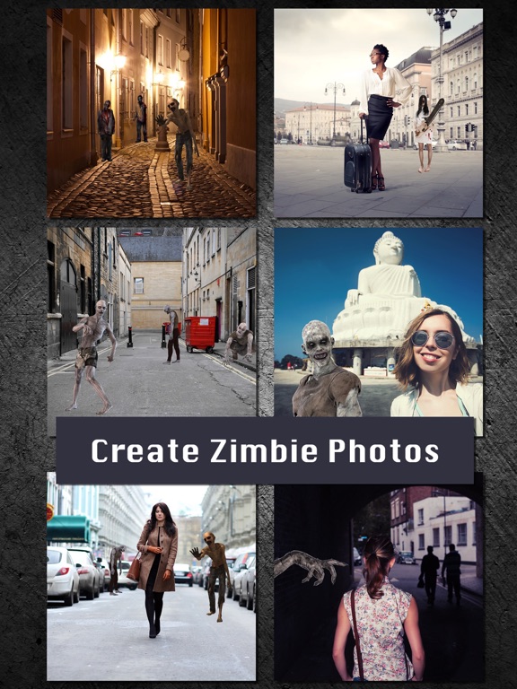 Zombie Photo Editor iPad screenshot