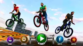 Game screenshot Rooftop BMX Bicycle Stunt Rider - Cycle Simulation mod apk