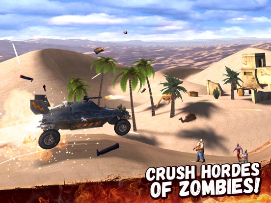 Zombie Derby 2 iPad app afbeelding 1