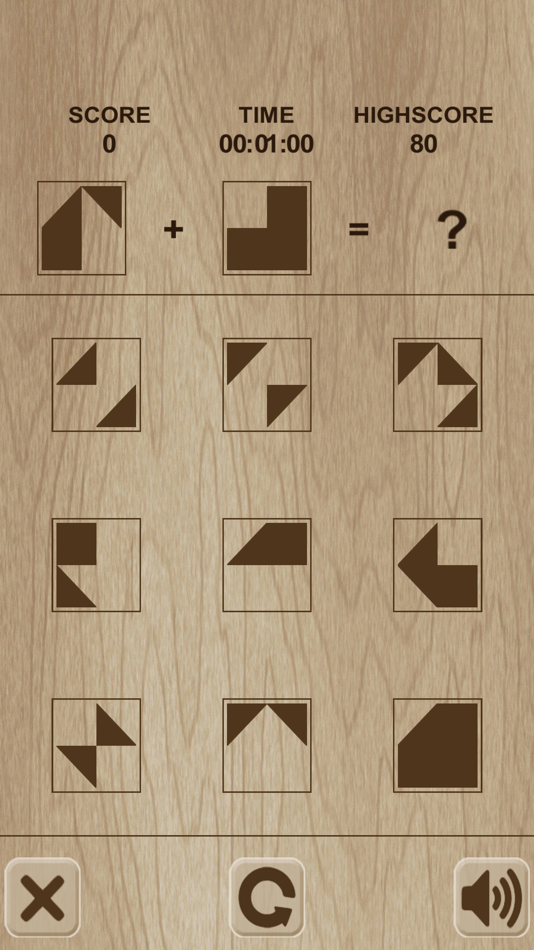 #1. Simple shape's puzzle (iOS) By: Ruslan Goncharenko