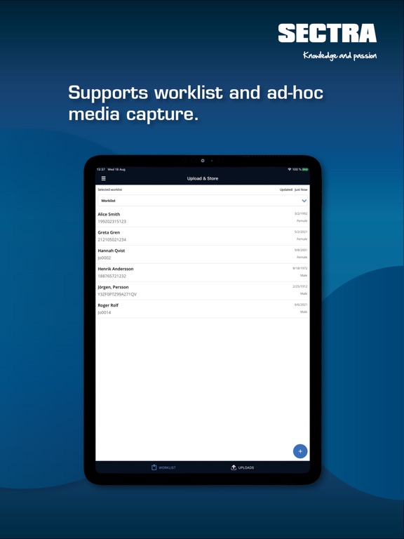 Screenshot #4 pour Sectra Upload & Store