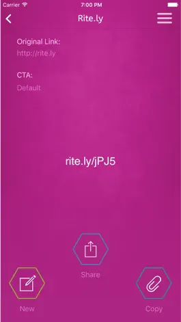 Game screenshot Rite.ly link shortening with CTA hack