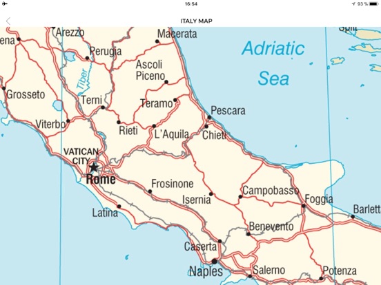 Italy Travel Guide Offline iPad screenshot 5 - Navigation app