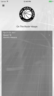 on the radar hoops iphone screenshot 1