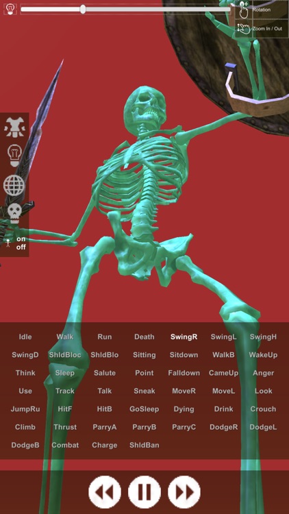 3D Pose Drawing : Fantasy Skeleton Warrior