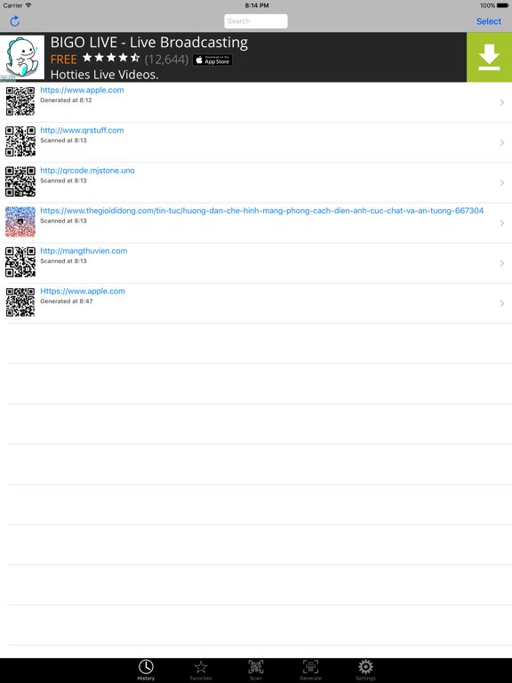 Screenshot #5 pour Scan QR Barcode