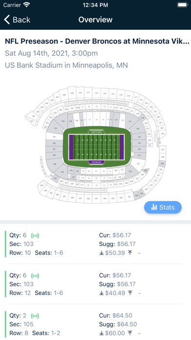 Seat Scouts Screenshot